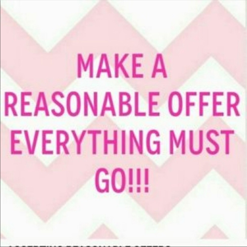 All reasonable offers will be considered